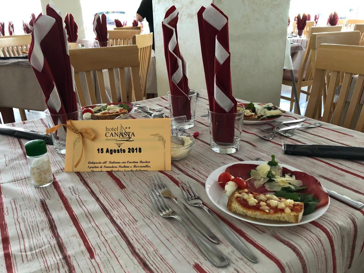 Hotel Canasta Riccione Buitenkant foto